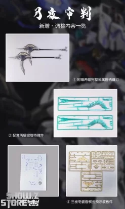 Zero_G Studio 1/100 MG Judge Gundam Model Kit Blue Version -Chic Toy Shop c24b737ef8