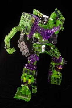 Toyworld TW-C07C Constructor Devastator Clear Version Full Set Of 6 Figures TW-07C Clear Constructor -Chic Toy Shop c4ebed130b
