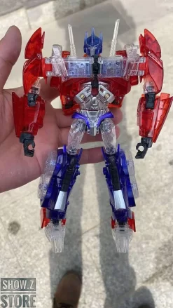 APC Toys APC-001 Attack Prime TFP Optimus Prime Clear Version W/ Clear Wheels -Chic Toy Shop c5dd42587b
