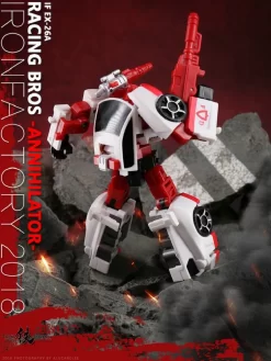 IronFactory EX-26A Racing Bros Annihilator Red Alert -Chic Toy Shop c7845ded45