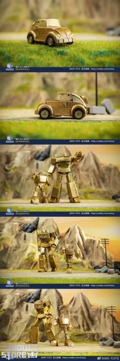 Magic Square MS-B21G Intelligence Officer Bumblebee Gold Version -Chic Toy Shop c7c18dd686