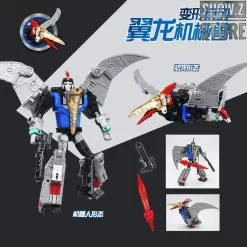 Black Mamba H6002-4B Raptor Slash & H6002-7B Robot Force Volcanicus Oversized Combiner Set Of 6 -Chic Toy Shop c9c6a36d1b