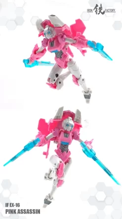 IronFactory IF-EX16 Pink Assassin Arcee -Chic Toy Shop ca40dbd1cf