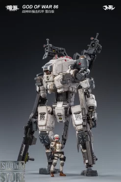 JoyToy Source 1/24 God Of War 86 Mecha W/ Pilot White Version -Chic Toy Shop cba461607b