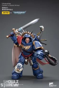 [Coming Soon] JoyToy Source 1/18 Warhammer 40K Ultramarines Captain In Gravis Armour -Chic Toy Shop cbe2755f99