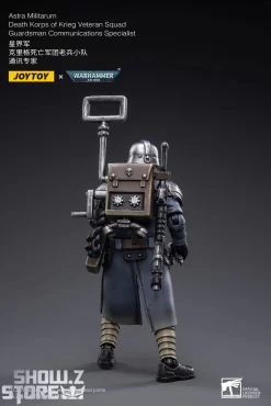 JoyToy Source 1/18 Warhammer 40K Death Korps Of Krieg Veteran Squad Guardsman Communications Specialist -Chic Toy Shop cbe39a617c