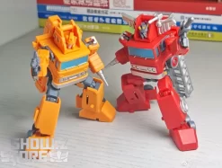 Magic Square MS-B01A Architect Inferno & MS-B02A Fire Extinguisher Grapple Metallic Color Version Set Of 2 -Chic Toy Shop cc71a0d187