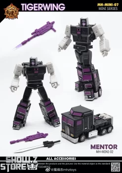 MHZ Toys MINI-07 Tigerwing Menasor Combiner Set Of 5 Oversized Version -Chic Toy Shop cca1d3e530