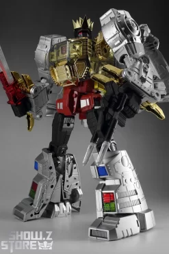 [Parts Not Working][Israel Buyer Only] 4th Party MP-08 MP08 King Grimlock Reximus Prime Oversized Metallic Version -Chic Toy Shop d0a28e3874
