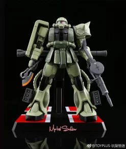 Metal Soldier 1/100 MS01 ZAKUII MS-01 MS-06 ZAKU2 Green Chogokin Metal Build -Chic Toy Shop d283b0f11d