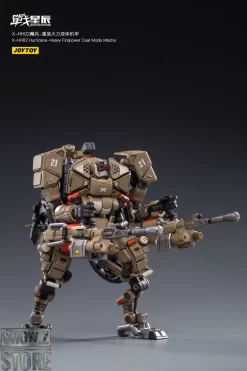 JoyToy Source 1/18 X-HH02 Hurricane Heavy Firepower Dual Mode Mecha Sand Version -Chic Toy Shop d34771ad0c