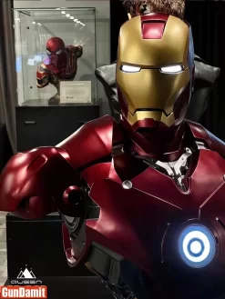 [Pre-Order] Queen Studio 1/1 Marvel Licensed Iron Man Mark 3 Bust Statue -Chic Toy Shop d4a13b8f1a