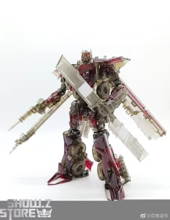 4th Party SS-61 Voyager Class Dark Of The Moon Sentinel Prime Clear Version -Chic Toy Shop d5af9a303a