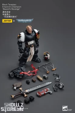 JoyToy Source 1/18 Warhammer 40K Black Templars Emperor's Champion Bayard's Revenge -Chic Toy Shop d735d2b602