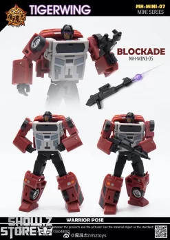 MHZ Toys MINI-07 Tigerwing Menasor Combiner Set Of 5 Oversized Version -Chic Toy Shop d83acfcac0