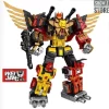 WeiJiang Wei Jiang WJ Complete Set Of 5 Sky Soarer Rampage Oversized Combination Mode POTP Feral Rex Predaking