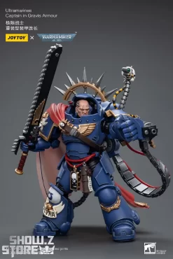 [Coming Soon] JoyToy Source 1/18 Warhammer 40K Ultramarines Captain In Gravis Armour -Chic Toy Shop dee7d19a69