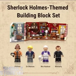 Pantasy 86218 Sherlock Holmes 221B Baker Street Building Blocks -Chic Toy Shop e40576954a