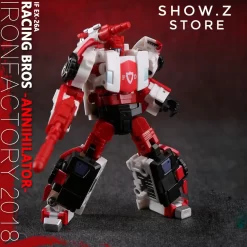 IronFactory EX-26A Racing Bros Annihilator Red Alert -Chic Toy Shop e509d4596a