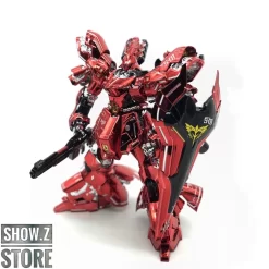 [SZ Custom] Bandai Custom MG 1/100 MSN-04 Sazabi Ver.Ka W/ Custom Electroplated Chrome Painting