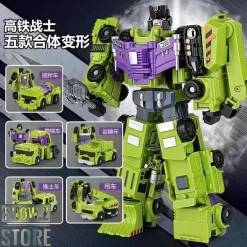 Black Mamba YT-04 Task Force Pioneer Devastator Set Of 5 -Chic Toy Shop e6977ec4ff