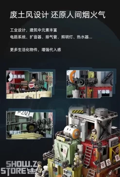 Pantasy 81101 Licensed Incarnation The Floating Mechanical City Building Blocks -Chic Toy Shop e7aaac9848