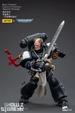 JoyToy Source 1/18 Warhammer 40K Black Templars Emperor's Champion Bayard's Revenge -Chic Toy Shop e84d1bd925