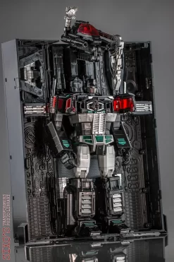 4th Party MP-10B Optimus Prime Black Version Figure & Trailer  -Chic Toy Shop e8688d2745