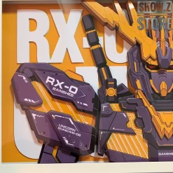 ChenFu Studio RX-0 Unicorn Gundam 02 Banshee 3D Wall Art Decoration Picture -Chic Toy Shop e97c46cf8a