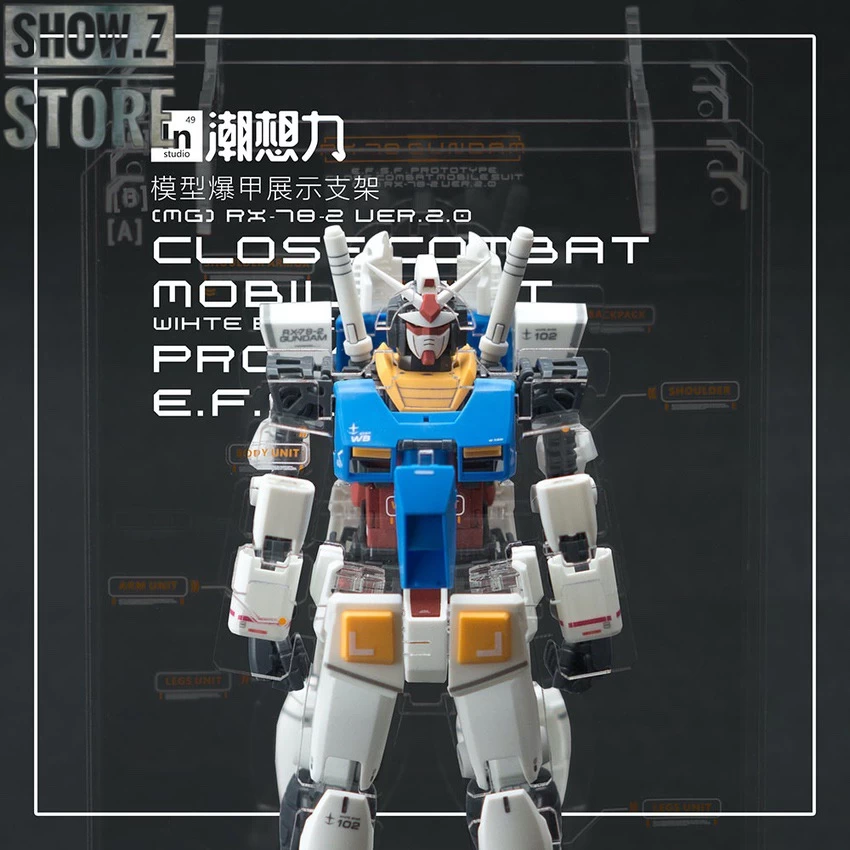 Inforce MG02 MG 1/100 RX-78-2 GUNDAM Ver.2.0 Internal Structure Showcase Display 4 Inforce MG02 MG 1/100 RX-78-2 GUNDAM Ver.2.0 Internal Structure Showcase Display - Image 4