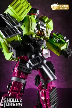 Jinbao DF03 Builder.D Devastator Green Version Set Of 6 Oversized Version 39 Jinbao DF03 Builder.D Devastator Green Version Set Of 6 Oversized Version -Chic Toy Shop eaa83ede79