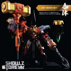Pose Toy Pose+ Metal Series The King Of Braves GaoGaiGar GoldyMarg & Star GaoGaiGar Option Set Deluxe Version -Chic Toy Shop ef3430f0fb