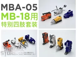 FansHobby MasterBuilder MBA-05 Additional Limbs Set For MB-18 Energy Commander -Chic Toy Shop f2330d1657