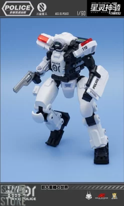 MechFansToys & Mechanic Toys AGS-05 Stellar Knights Police -Chic Toy Shop f61feda75d