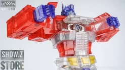 Lewin Resources LW-01B Optimus Prime Clear Limited Edition W/ LED -Chic Toy Shop fa764ce24c