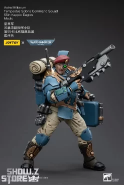 JoyToy Source 1/18 Warhammer 40K Astra Militarum Tempestus Scions Command Squad 55th Kappic Eagles Medic -Chic Toy Shop fa85bafe47